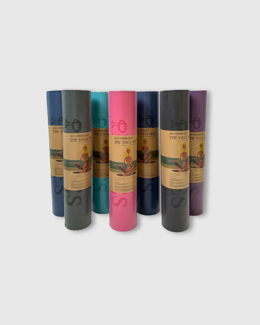 سجادة رياضية - أزرق